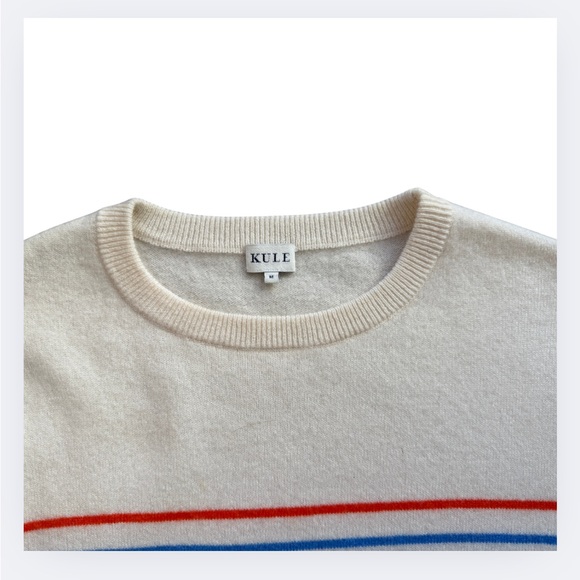 KULE “The Betty” Cashmere Stripe Sweater – Size M - Picture 4 of 4